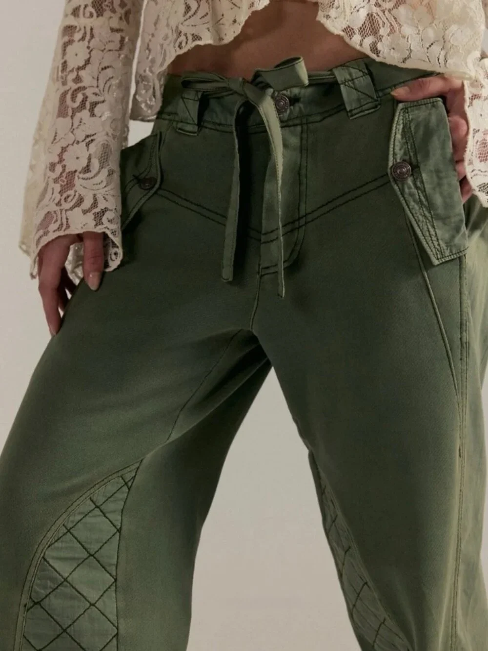 Free People We The Free Safari Sun Cropped Pants